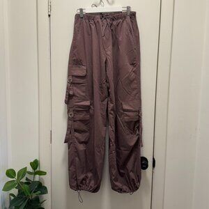 Zara Womens Purple Trousers